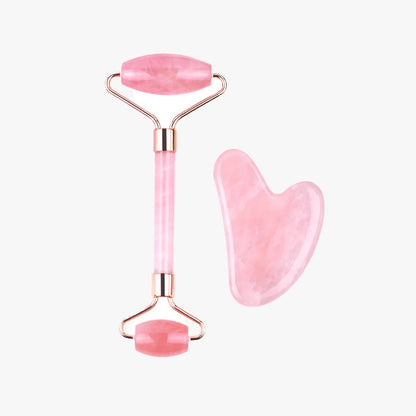 Rose Quartz Crystal Set