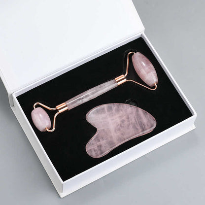 Rose Quartz Crystal Set