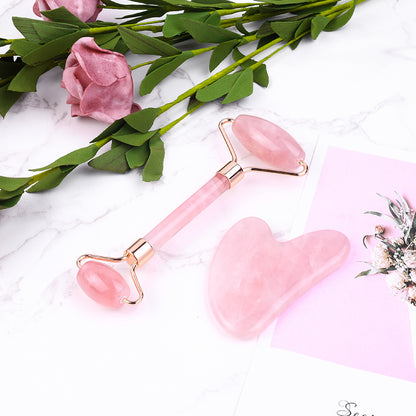 Rose Quartz Crystal Set